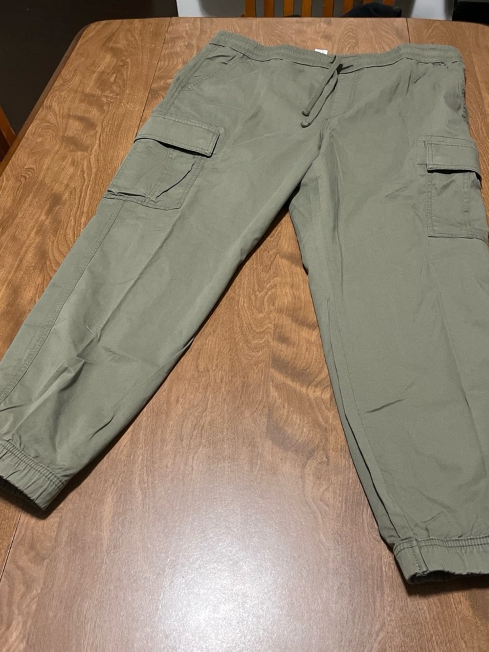 Sonoma Olive Green Cargo Jogger Pants